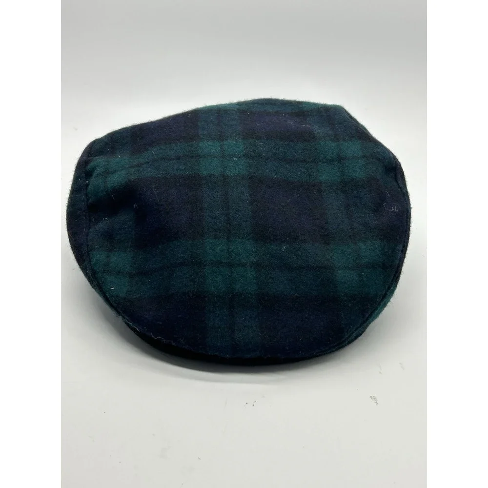 Pendleton Blackwatch Plaid Drivers Hat Mens Size L ( Fit 22